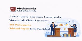 AISMA National Conference Inaugurated at Vivekananda Global University; 461 Participants, Selected Papers to Be Published